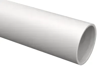 Труба гладкая жесткая пвх d=16мм белая 2м (50м/компл) iek IEK CTR10-016-K01-2-050