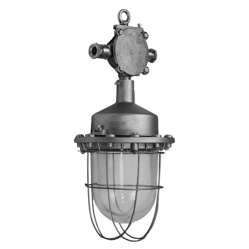 Светильник НСП 02-200-211 с решёткой транзитное подключение на рым-болт Свет ЧПТУП Белтиз 1308