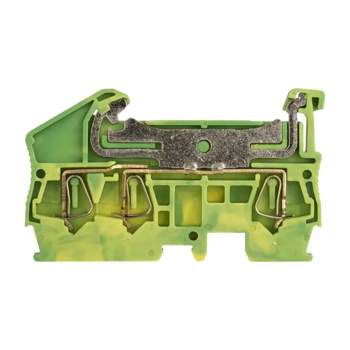 Колодка клеммная самозажимная JXB-ST-2.5 3 вывода земля PROxima Ekf plc-jxb-st-2.5-3-pen