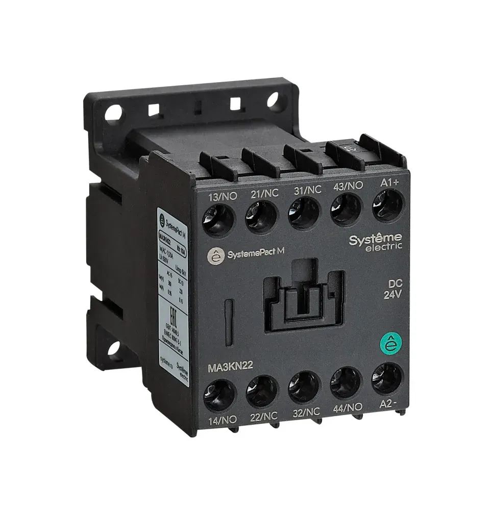Промежуточное реле MA3K 2НО+2НЗ DC125V SE (Systeme) MA3KN22GD