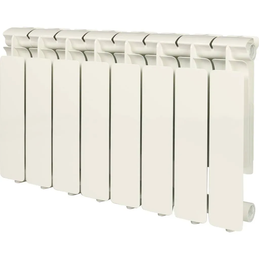 Радиатор алюминиевый секционный 350/80/8 боковое подключение STOUT RG008SD7OOF3PS