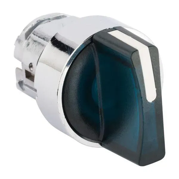 Механизм переключателя исполнительный ХB4 синий на 3 положения с фиксацией без подсветки с короткой ручкой PROxima EKF XB4BD3FL-B