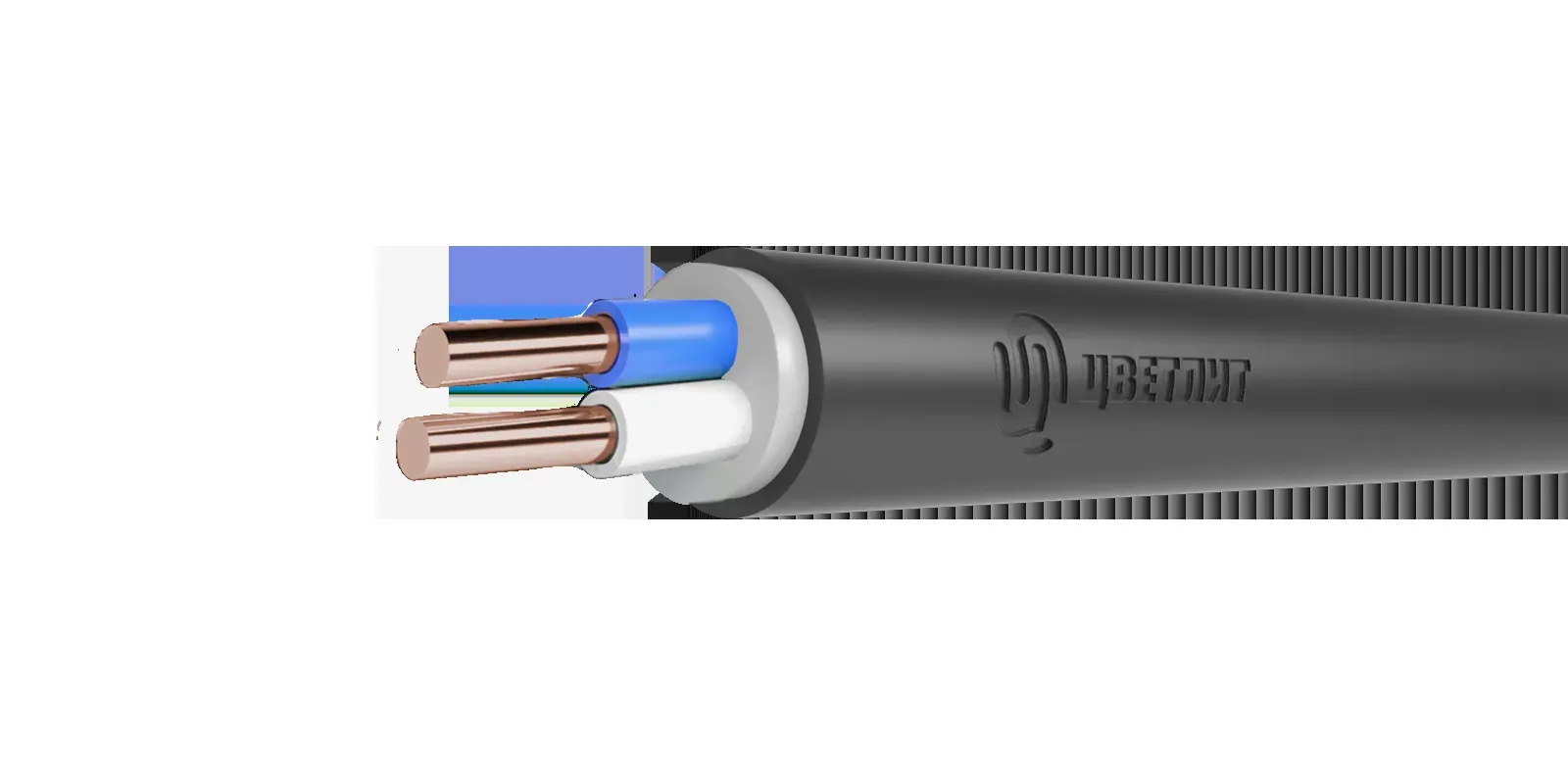 Кабель ВВГнг-LS 2х10 Цветлит КЗ 3108665