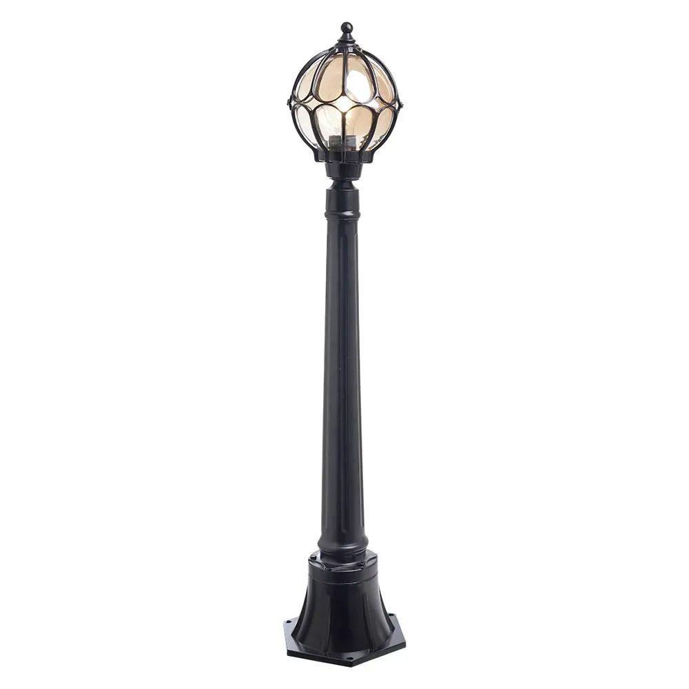 Светильник НТУ-60w столб Е27 IP44 черный FERON 06343