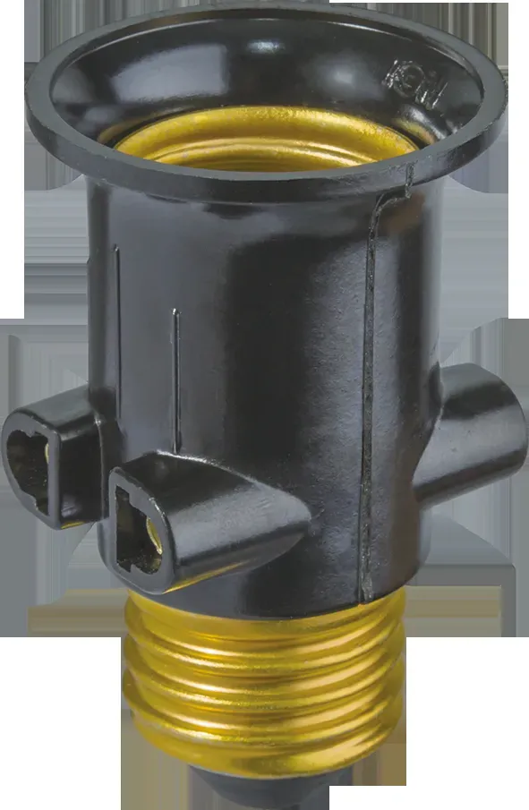 Патрон-переходник с цоколя Е27 на розетку и Е27 Navigator Group 20012