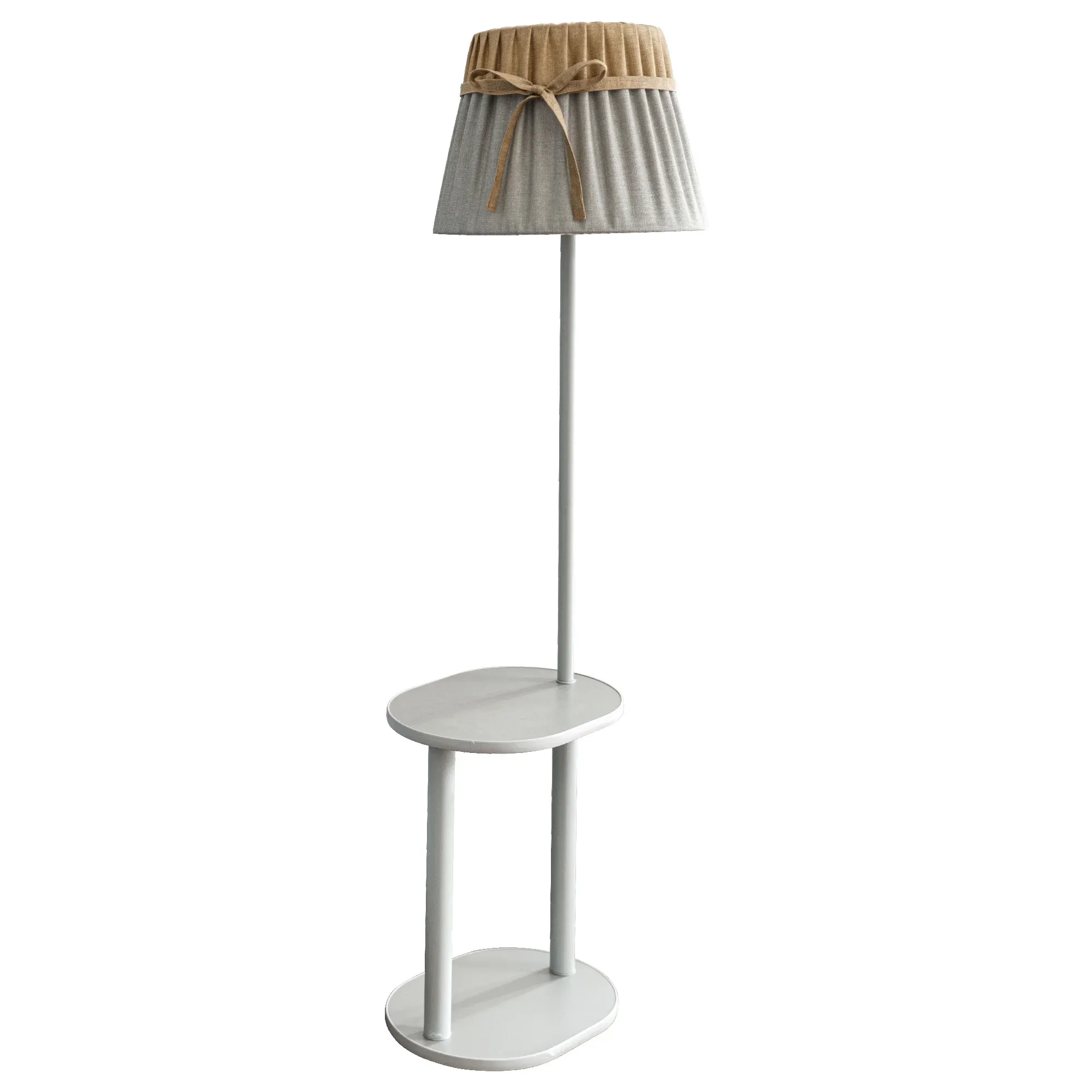 Светильник НТБ-11-60-107 Арчи с абажуром лён коричнево-серый ЭРКАДО 301274