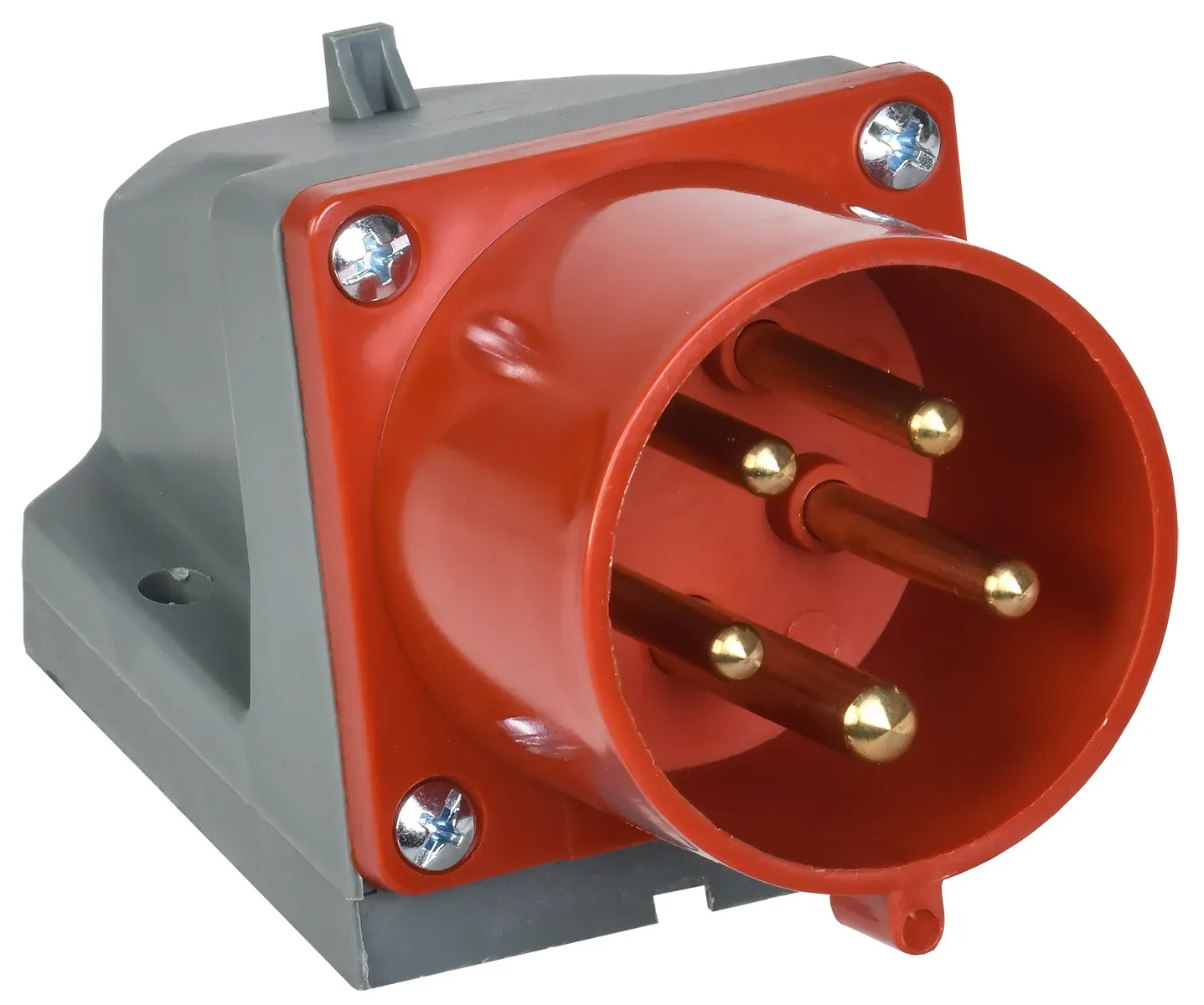 Вилка стационарная 525 3р+ре+n 32а 380в ip44 IEK PSR52-032-5