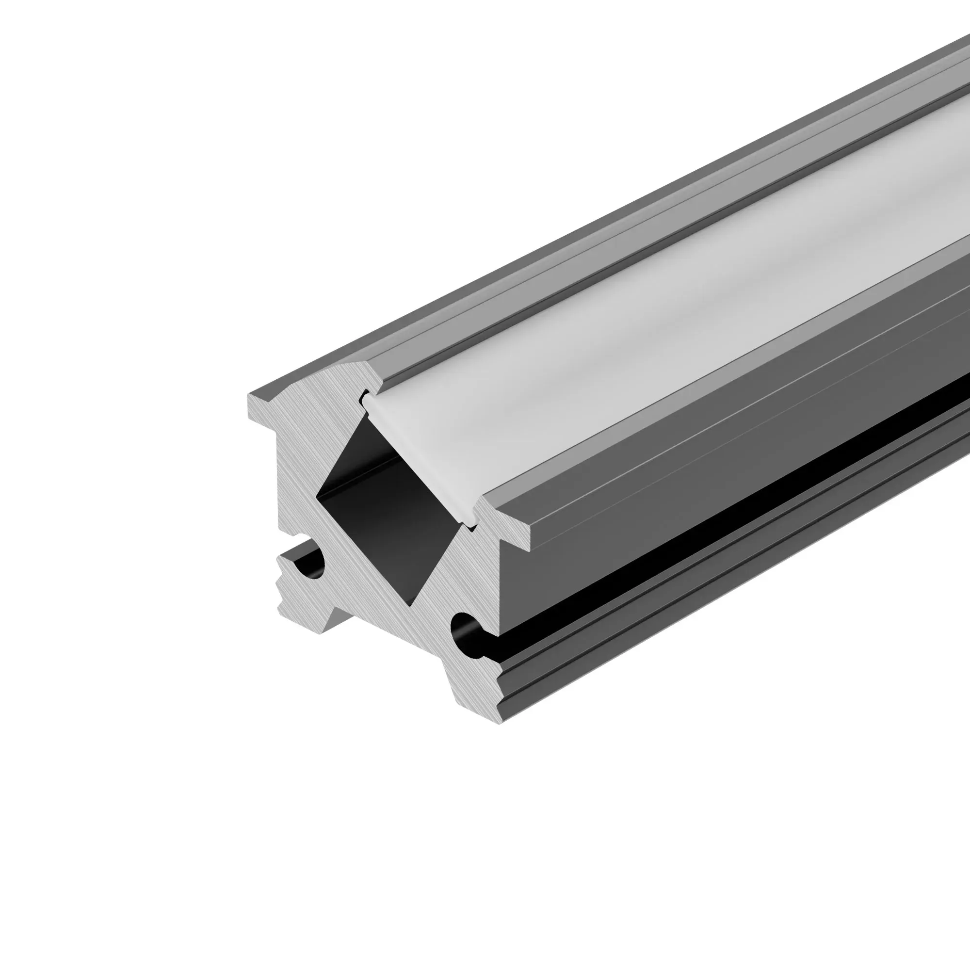 Профиль SL-BEVEL-H12-F13-2000 ANOD IRON GREY (Arlight, Алюминий) Arlight 045329