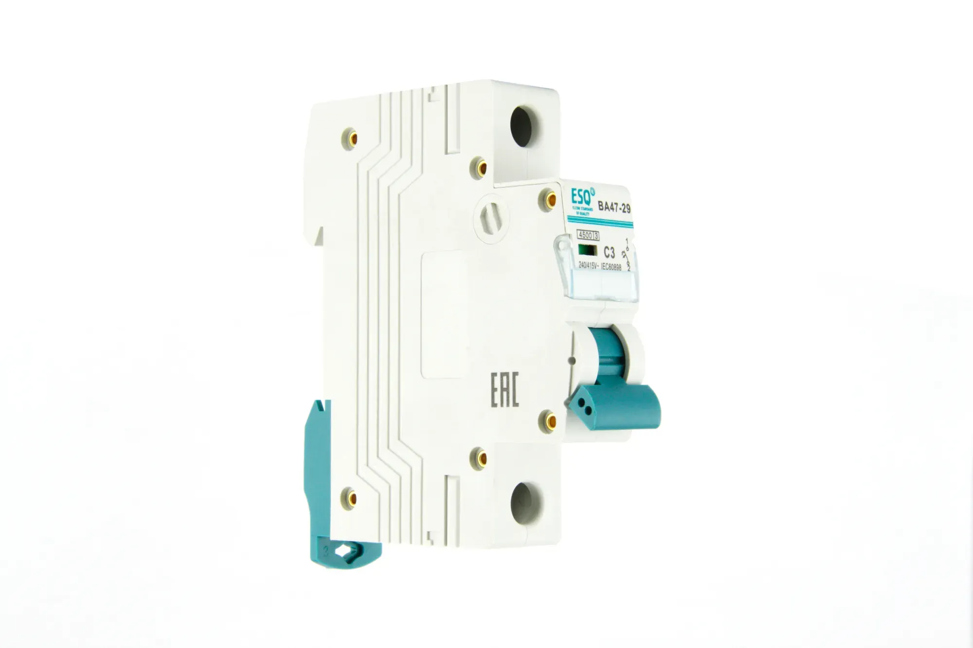 Автоматический выключатель ва 47-29_1 полюс 16а ток к.з. 4.5ка хар-ка с ESQ 14.03.01.000006