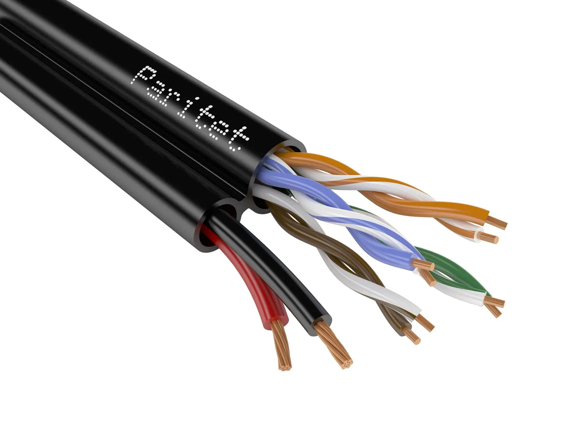 Кабель (провод) ParLan combi U/UTP2 Cat5e PE 2х2,50