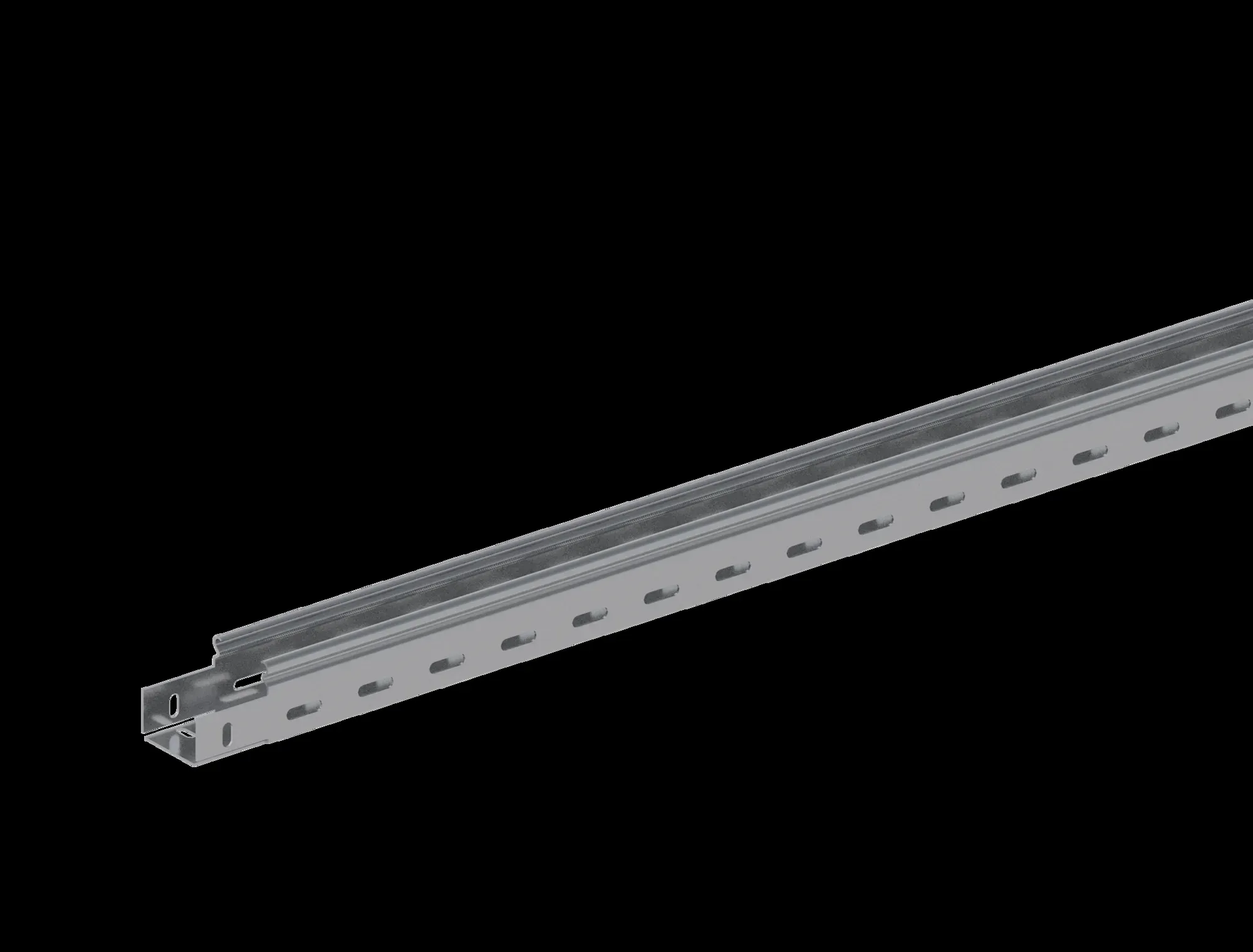 Лоток перфорированный 50х50х3000 0,5 мм быстрый монтаж inox (aisi304) СОЭМИ Н0129152301