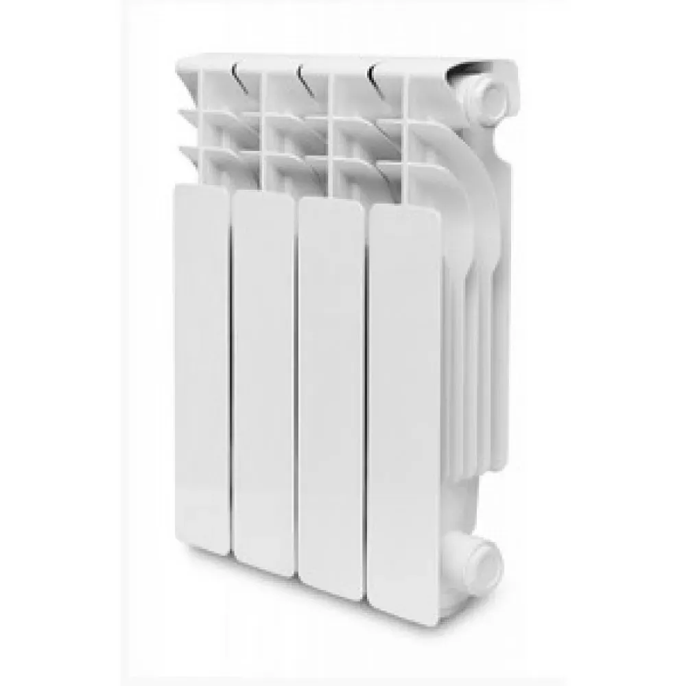 Радиатор алюминиевый секционный 350/80/8 боковое подключение KONNER 6128650