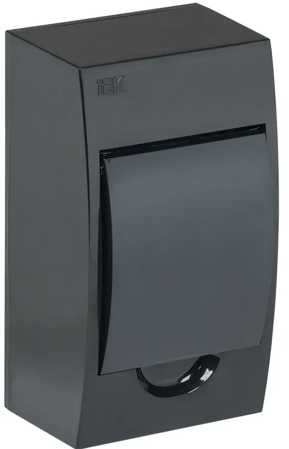 Корпус модульный пл. нав. щрн-п-4 черный ip41 IEK MKP12-N-04-41-K02