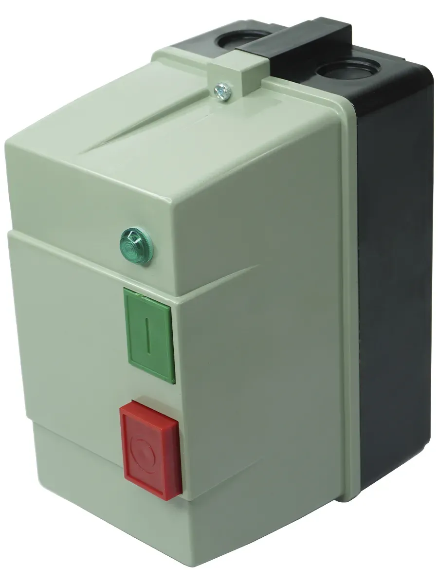 ПМЛ-2230 УХЛ4 Б, 220В/50Гц, 1з, 25А, нереверсивный, с реле РТЛ-1022-2 17-25А, в корпусе из пластика IP54, с кнопками ПУСК + СТОП и сигнальной лампой, пускатель электромагнитный   (ЭТ) Электротехник ET547046