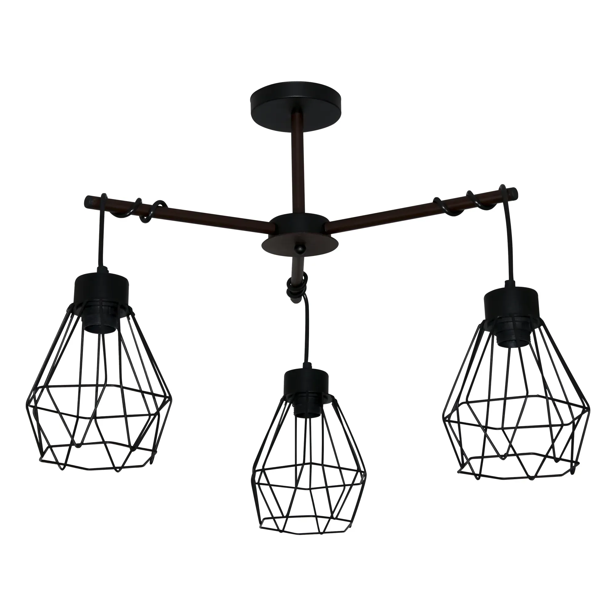 Светильник Магна 131 черн.муар НПБ 01-3х60-220 Е27 ИМ ЭЛЕТЕХ 1005404961