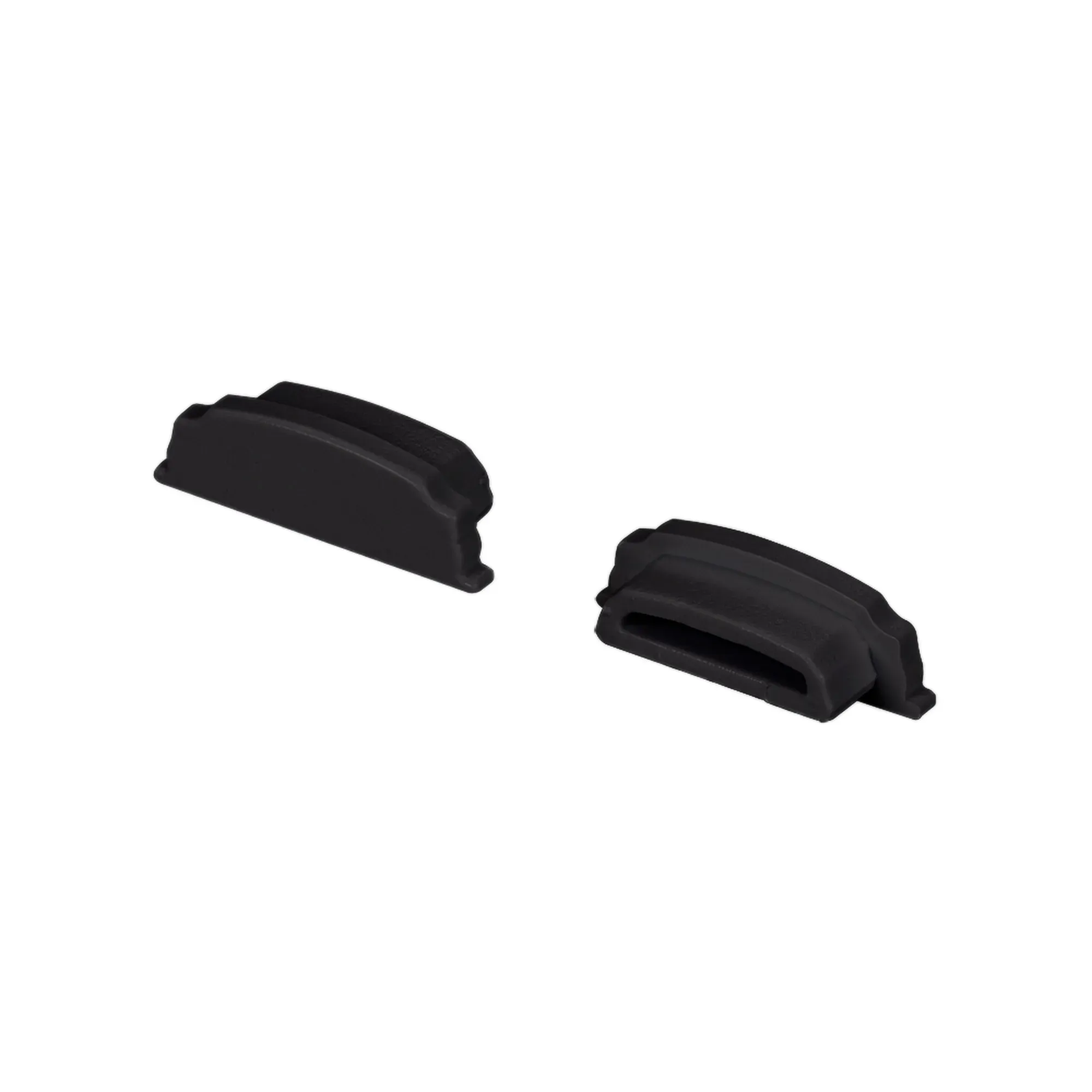 Заглушка ARH-BENT-W18 BLACK глухая (Arlight, Пластик) Arlight 039590