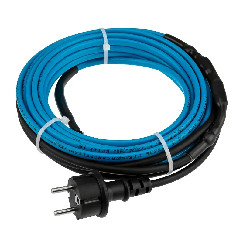 Кабель греющий саморегулирующийся  15MSR-PB, на трубу, 8 м/120 Вт, REXANT REXANT 51-0619