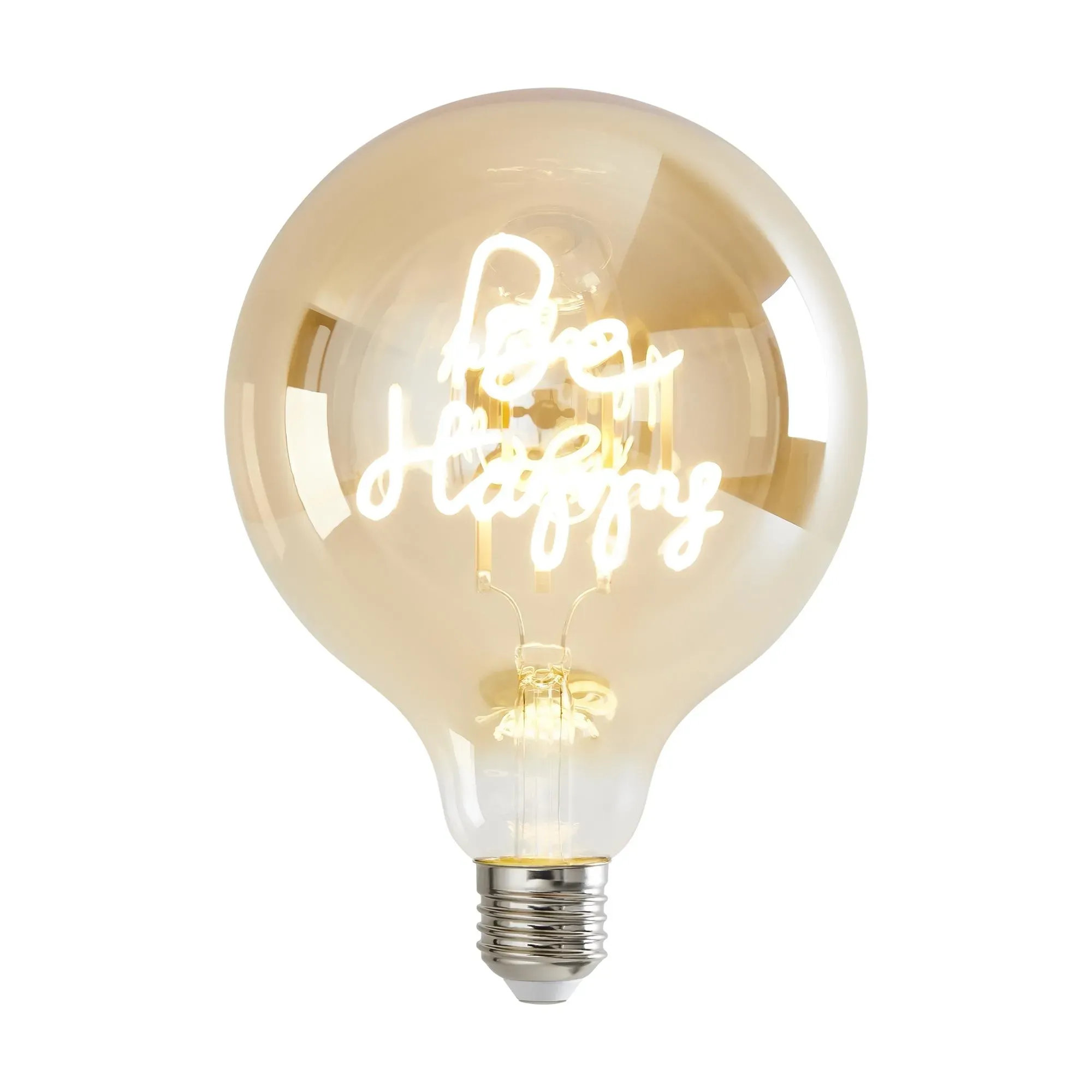 Лампа светодиодная loft led g125 4w 2500к e27 (8556) VOLTEGA VG10-G125E27WARM4W-F-PD-BEHAPPY