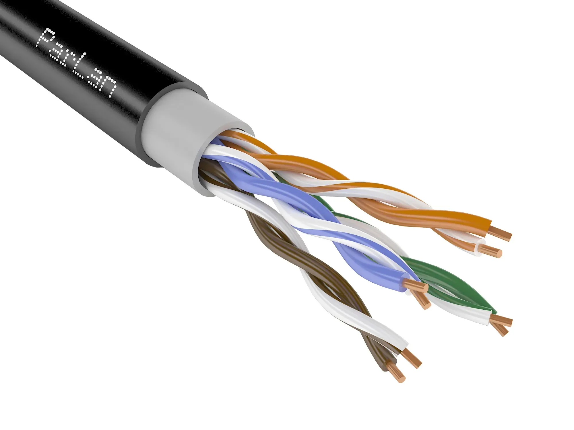 Кабель(провод) ParLan U/UTP Cat5e PVC/PE 4х2х0.52