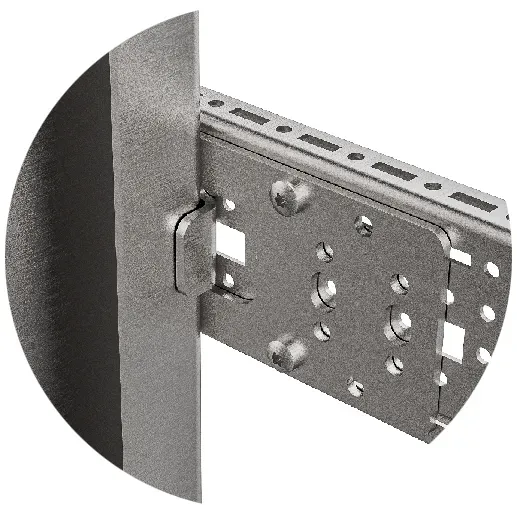 Комплект фиксаторов монтажной панели RS52 (2 шт.) УЗОЛА UR33300200001