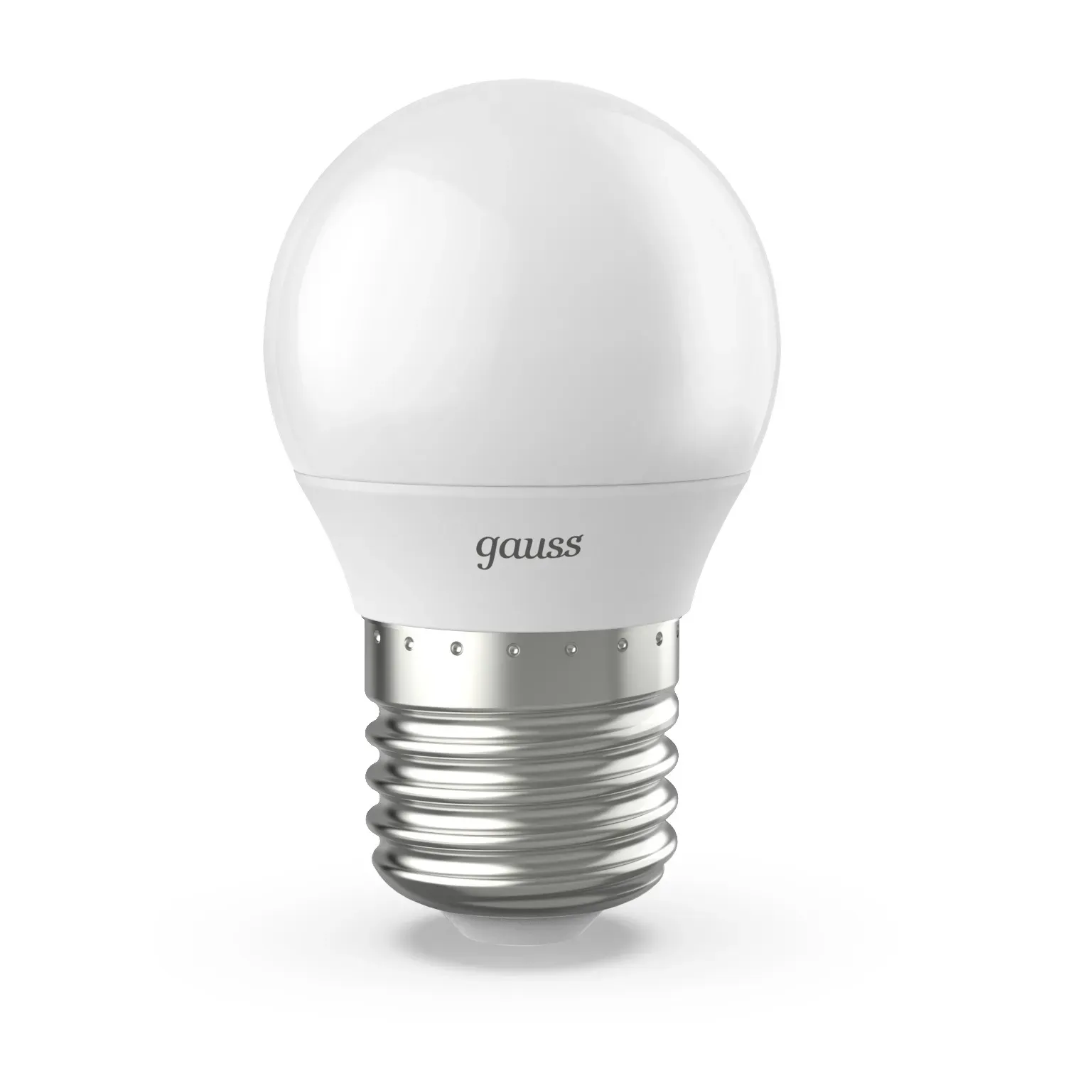 Лампа светодиодная led 9.5 вт 950 лм 4100к ac150-265в e27 шар p45 нейтральный  black gauss GAUSS 105102210