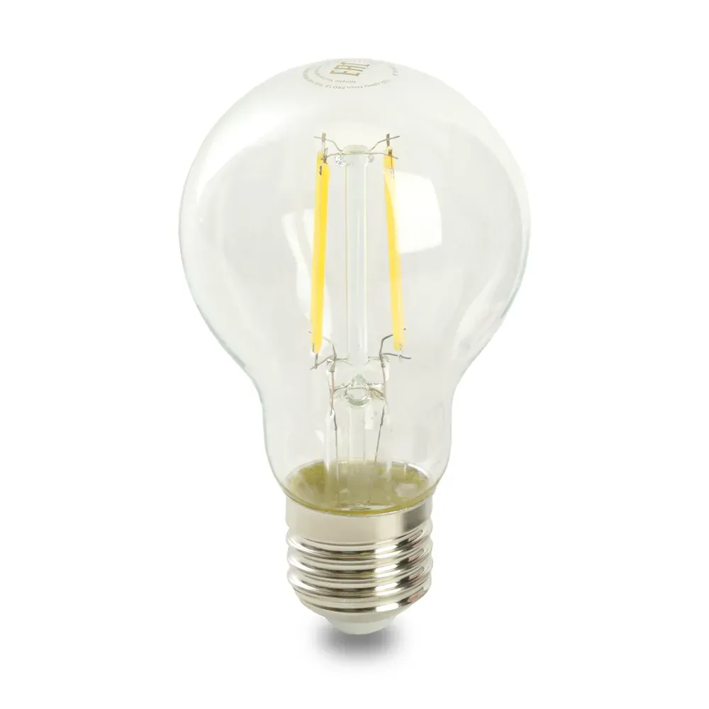 Лампа светодиодная LED 6вт Е27 теплый FILAMENT Feron.PRO