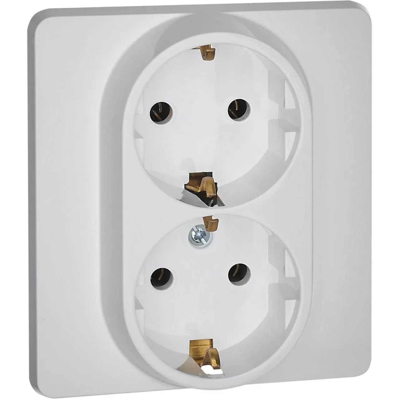Розетка 2 x 2К+З немецкий стандарт 16 А 250 В~ INSPIRIA белый LEGRAND 673750