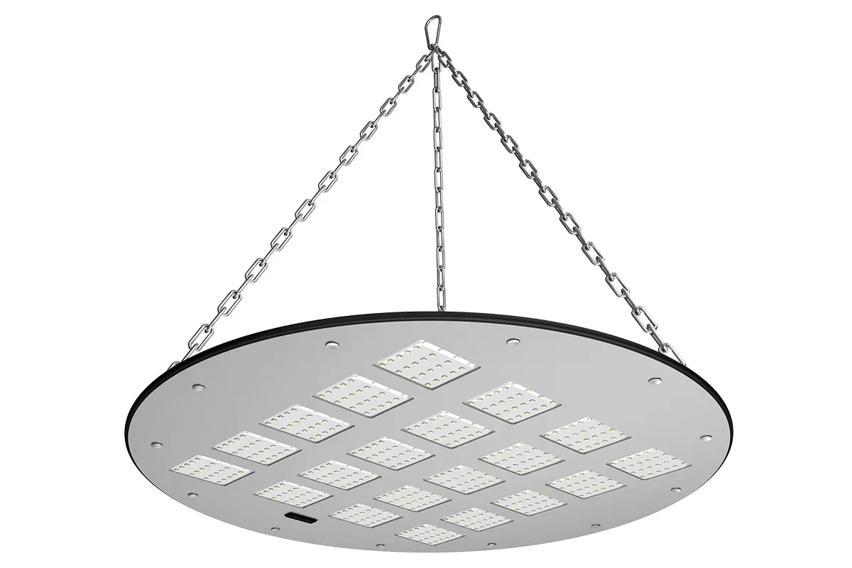 Светильник LED Effect KEDR 2.0 (ССП) 250Вт 40000лм 5000К IP67 КСС Г Подвесные (на тросах), 1-10В ЛЕД-Эффект LE-ССП-32-250-2908-67Х+LE0757