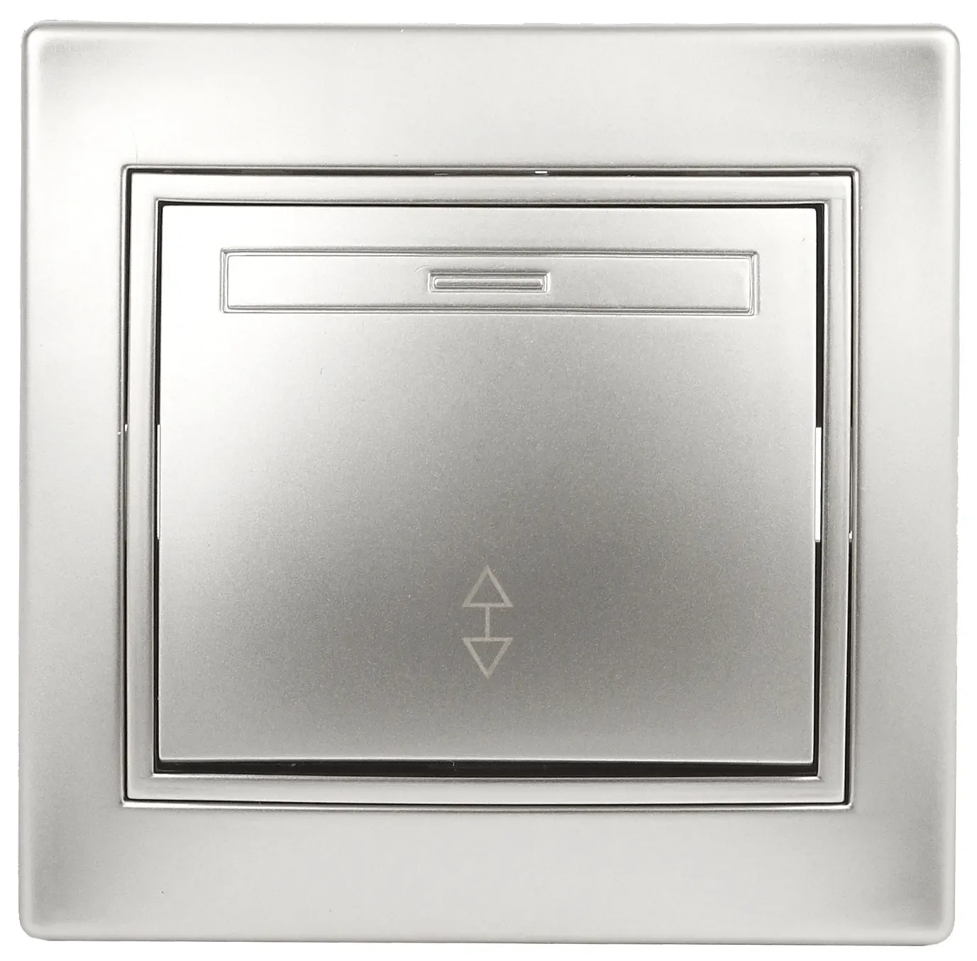 Переключатель Intro Plano 1-103-03 одноклавишный 10А-250В, IP20, СУ, алюминий ЭРА Б0053746