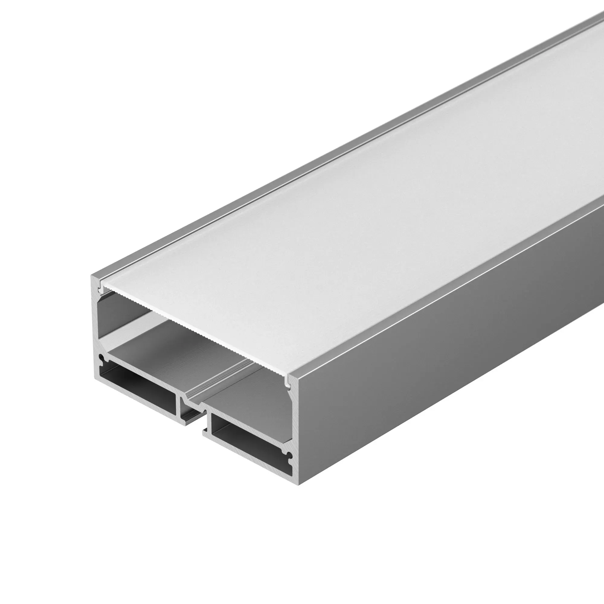 Профиль с экраном SL-LINE-7532-2000 ANOD (ARL, Алюминий) Arlight 028033