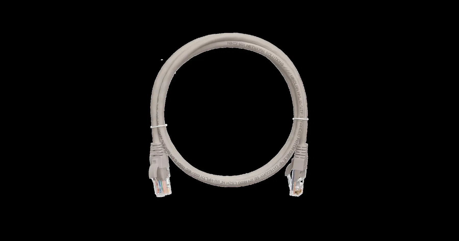 Патч-корд CAT 5e U/UTP PVC красный 0.5м