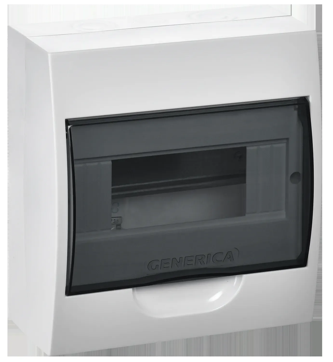 Бокс щрн-п-8 модулей навесн. пластик ip41 generica IEK MKP12-N-08-41-G