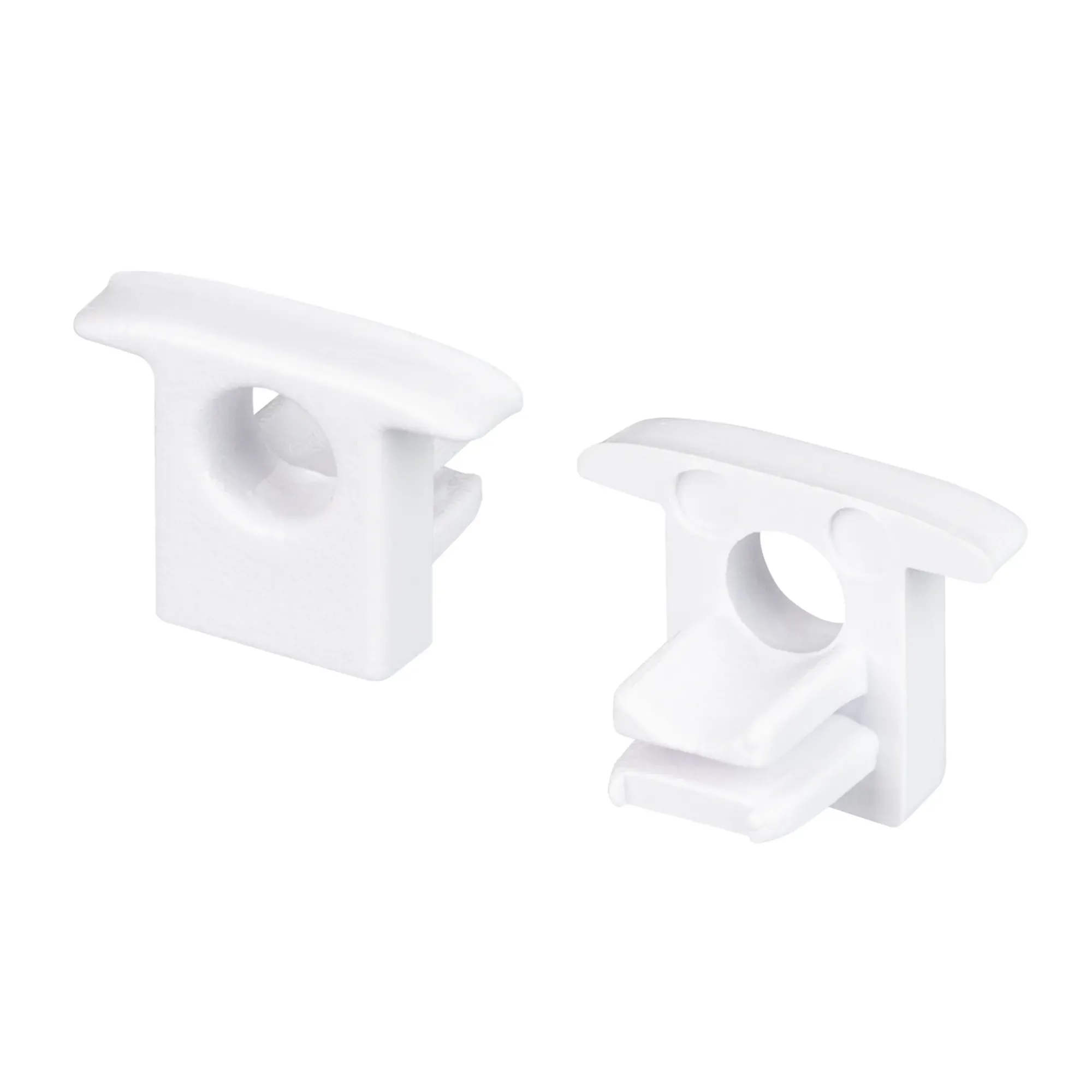 Заглушка ARH-MICRO-F-W4 с отверстием (пластик) Arlight 037404