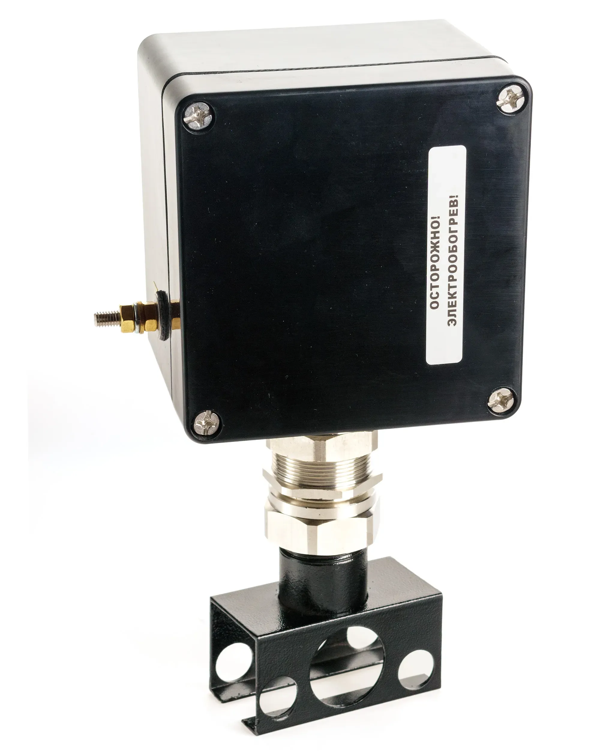 Коробка клеммная взрывозащищенная MT с металлической опорой для подключения от 1 до 3-х плоских греющих кабелей EXTHERM Extherm sborka 1PM/3D