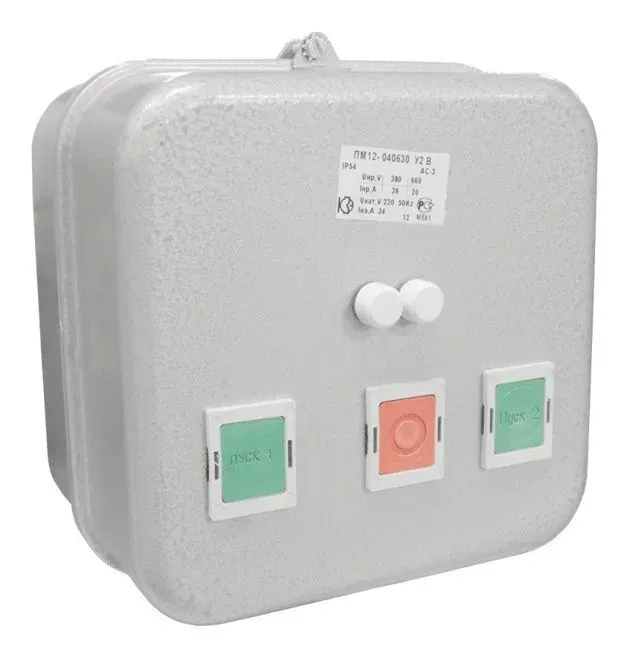 Пускатель электромагнитный У2 В 220В (4з+2р) РТТ5-10-1 8.50А КЗЭА г.Кашин 020630421ВВ220001910