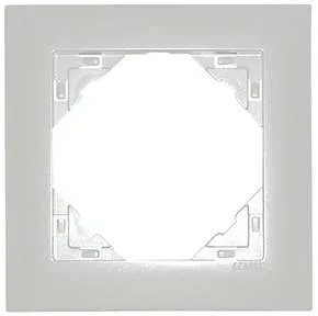 Efapel 90910 TGE Одиночная рамка, лёд Efapel 90910 TGE