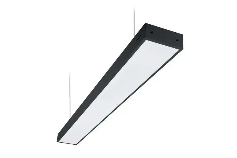 Светильник светодиодный подвесной LED ДПО 34 Вт 3000 Лм 4000 К 220-240 В IP20 1200х120 мм черный Чрезвычайно широкий луч> 80 град. RC095V PHILIPS Lighting 871951452390699