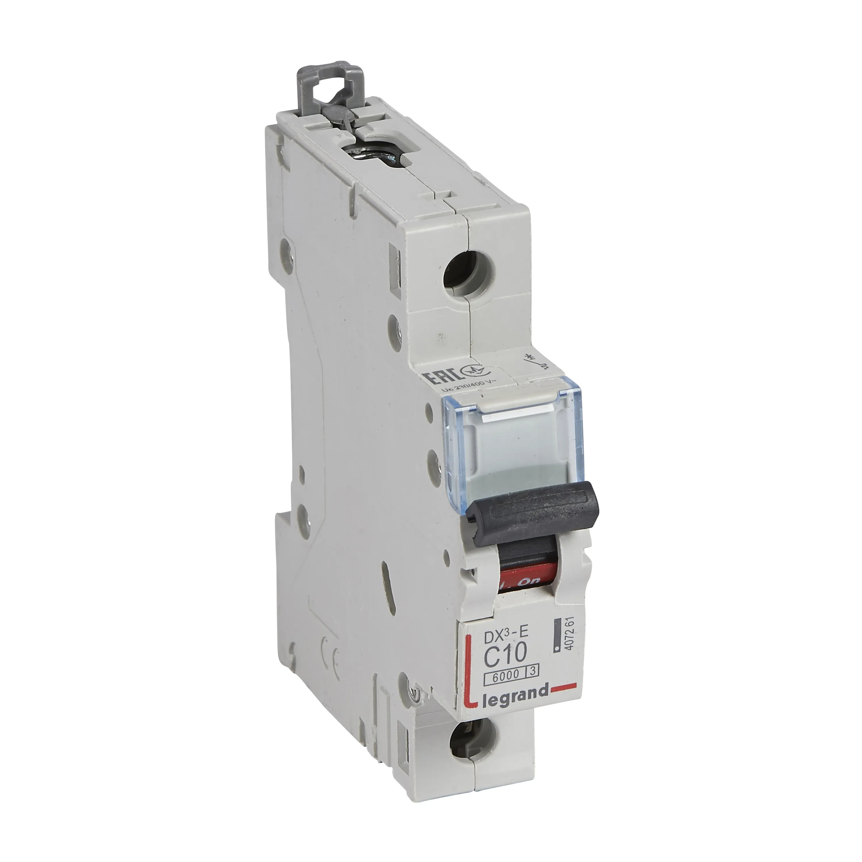 Выключатель автоматический однополюсный 10а c dx3-e 6ка LEGRAND/DACCORD 407261