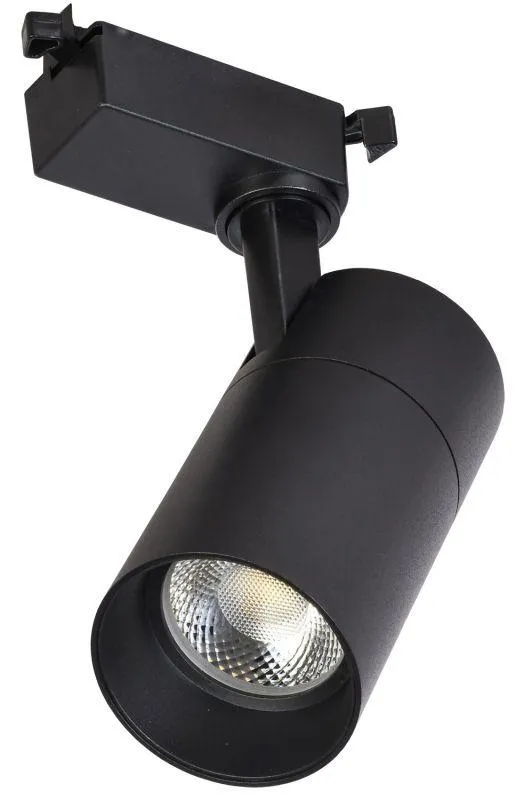 LIGHTING Светильник светодиодный трековый ДТО 1302 20Вт 4000К однофазный 24град черный IEK IEK LT-DSO0-1302-20-40-K02
