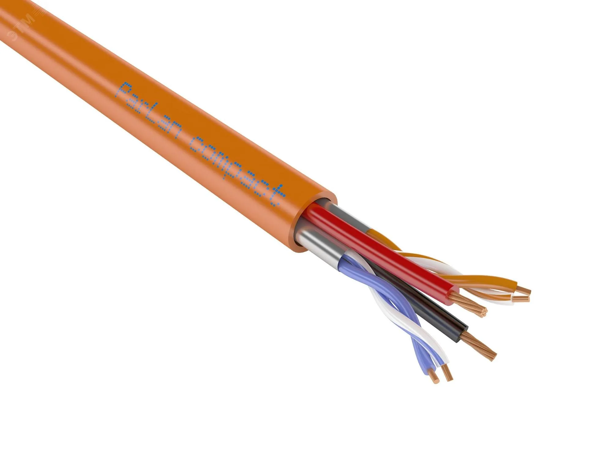 Кабель (провод) ParLan compact U/UTP Cat5e ZH нг(А)-HF 2х2х0,52 mm+2х0,75 mm