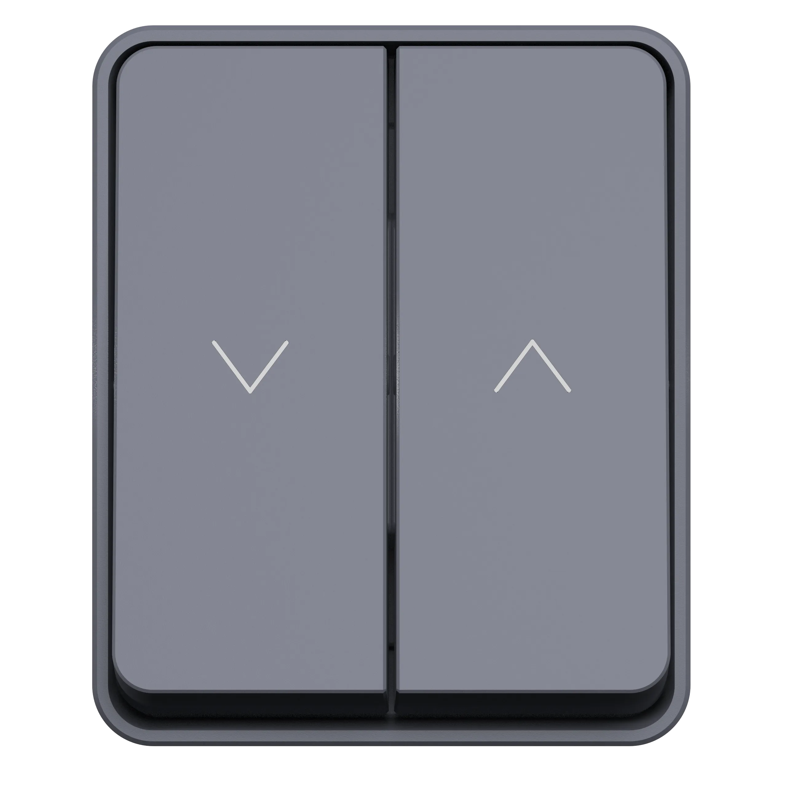 ATLASDESIGN PROFI IP54 2-клавишный ВЫКЛЮЧАТЕЛЬ ДЛЯ ЖАЛЮЗИ, 2хсх.4, АНТРАЦИТ SE (Потенциал) ATN544019