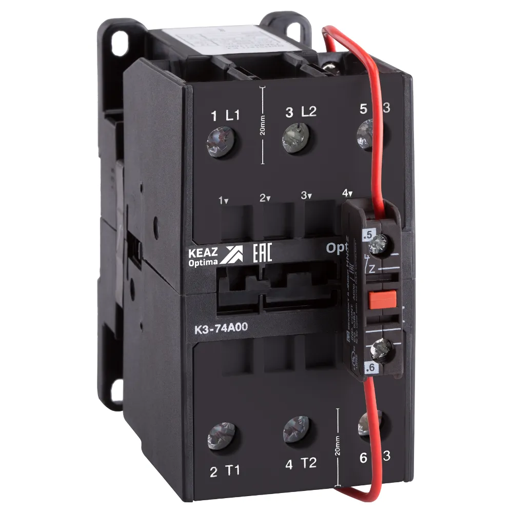 Контактор OptiStart K3-62A00=24DC КЭАЗ Optima (от-ка) 117218
