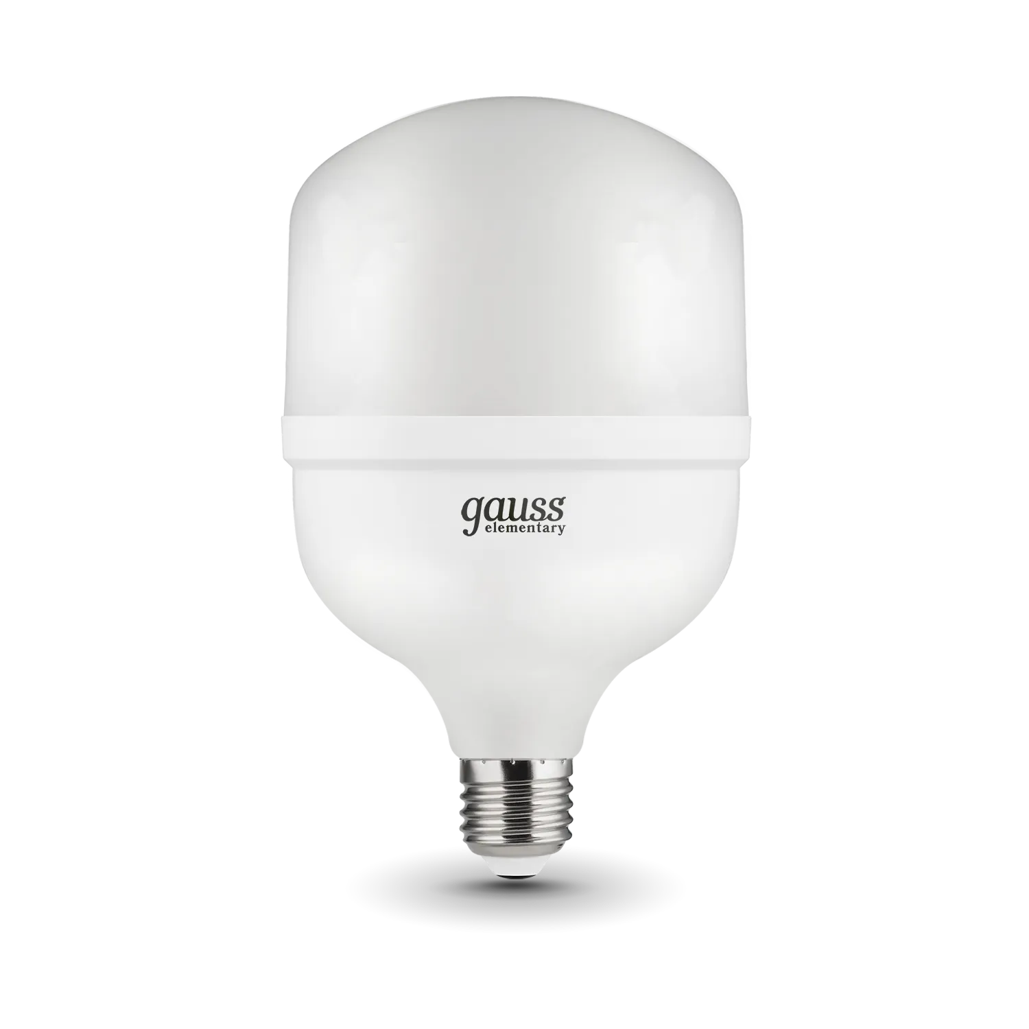 Лампа светодиодная led 40 вт 3150 лм 4100к ac180-240в e27 цилиндр т120 нейтральный promo elementary GAUSS 60424
