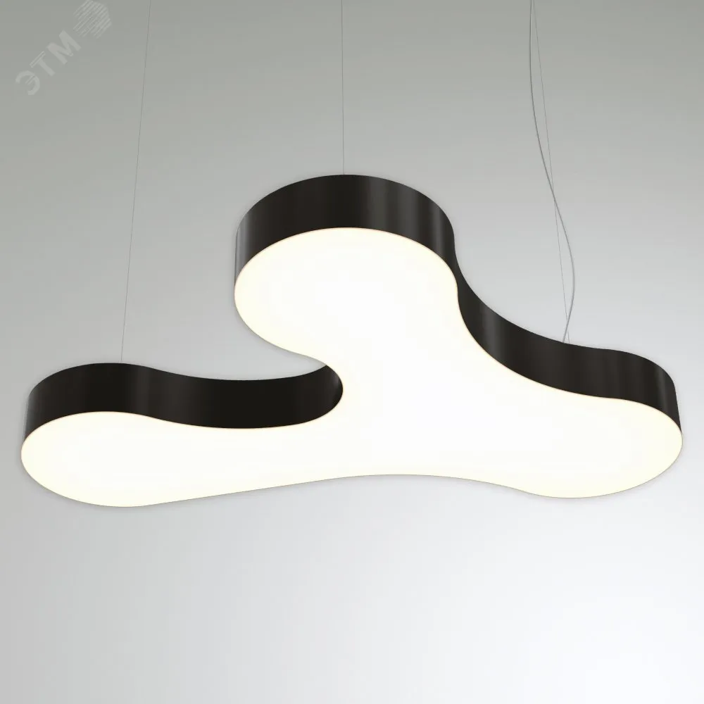 Светильник светодиодный RVE-LBX-CLOUD-1176-P (Облако 1176х830х100мм 70Вт Подвесной 3000К Белый) RVElektro RVE00005763