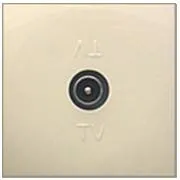 Ecoplast Накладка розетки TV (бежевый) LK60 Экопласт 865101