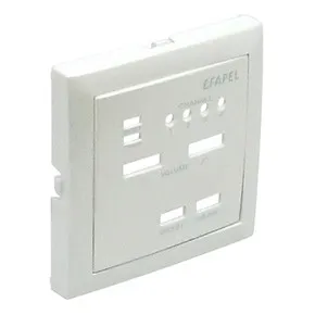 Efapel 90704 TGE Лицевая панель для четырехканального моно модуля управления, лед Efapel 90704 TGE