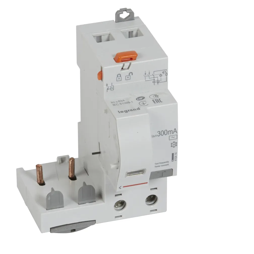 Блок дифференциальный DX3 63А 2П АC 300mА LEGRAND 410414