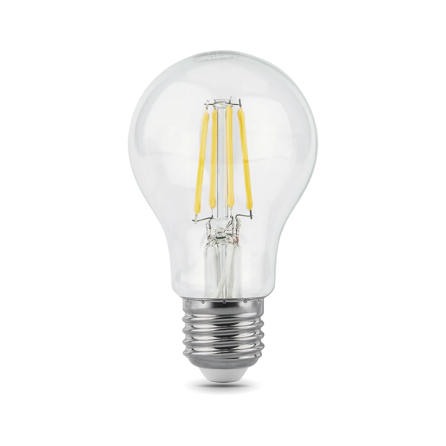 Лампа светодиодная филаментная led 6 вт 600 лм 2700к ac185-265в e27 а60 (груша) теплая  black filament gauss GAUSS 102802106