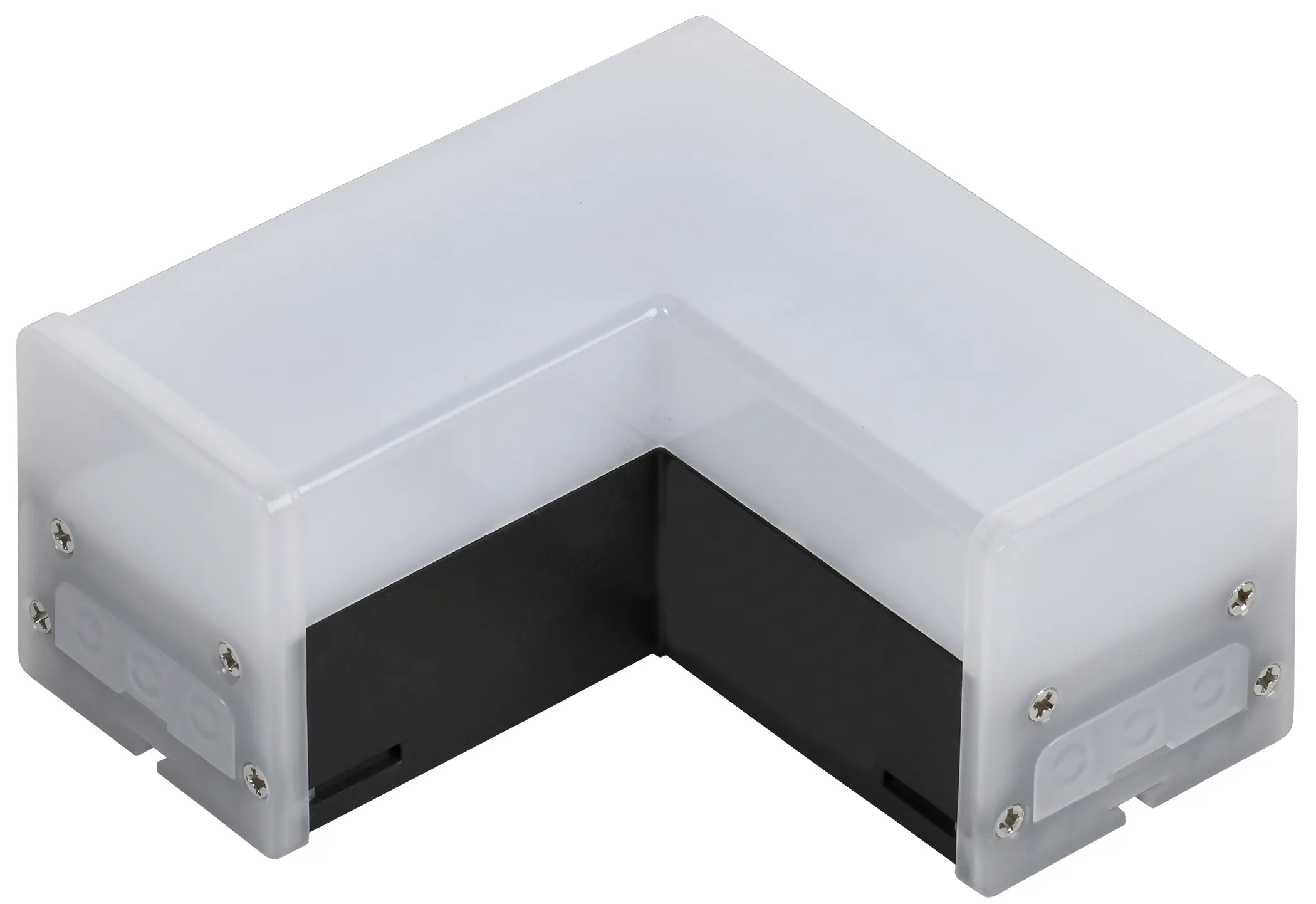 Светильник LED L-образн. 1010 8Вт 4000К 117х117мм чер. IEK IEK LT-LDCK-L-1010-08-40-K02