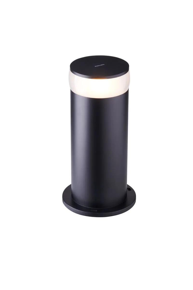 Светильник садово-парковый светодиодный LED ДТУ 15 Вт 750 Лм 3000 К Светильник-столбик/на опоре 220-240 В IP65 300 CylBK PHILIPS Lighting 911401755262